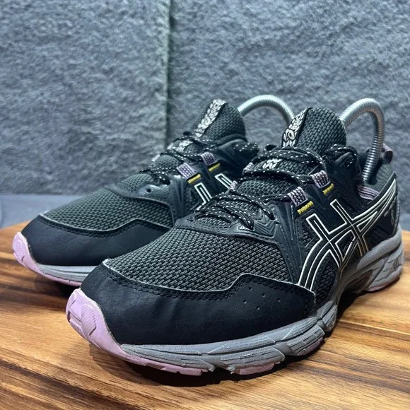 ASICS GEL-Venture 8 Women's Trail Running Shoes Sneakers Black Pink Size 7.5 - Picture 5 of 13